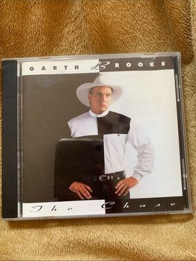 Garth Brooks 'The Chase' CD  CASE ONLY - Black & White Split Cover NO CD